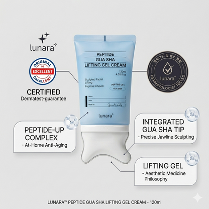 Lunara  Peptide Gua Sha Lifting Gel Cream