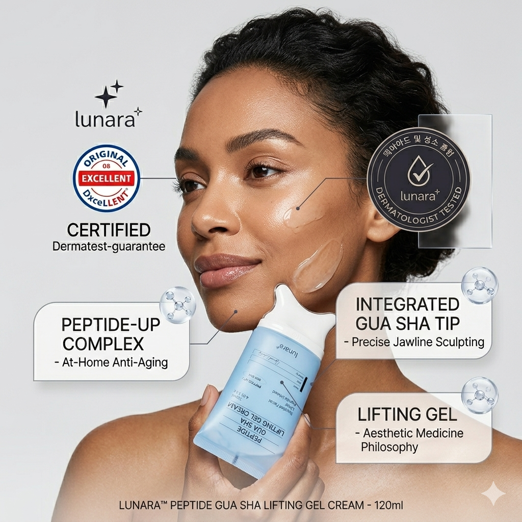 Lunara  Peptide Gua Sha Lifting Gel Cream